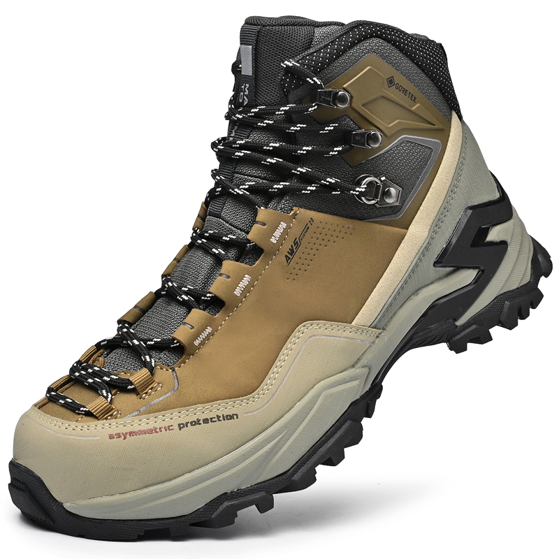 男士高帮户外登山鞋徒步鞋真皮