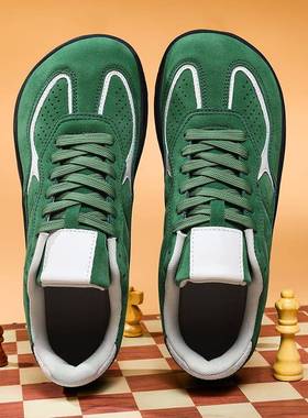 出老美4E宽楦赤足男女综合训练鞋健身运动休闲透气轻便防滑徒步鞋