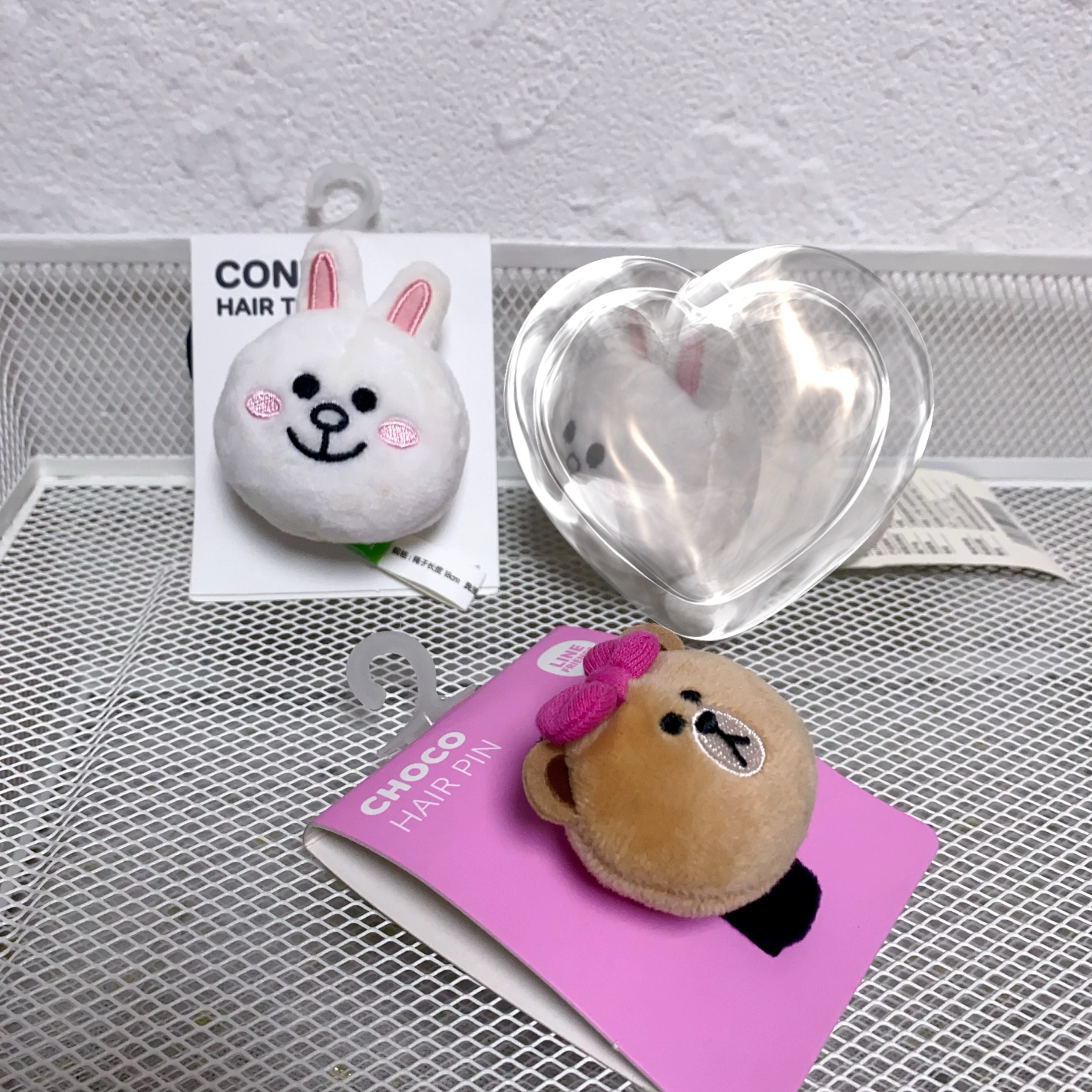 LINE FRIENDS 丘可发饰发夹可妮兔发绳发饰发卡,模玩/动漫/周边/娃圈三坑/桌游,动漫水杯/居家/百货,淘宝优惠券,粉丝福利购,淘宝优惠卷