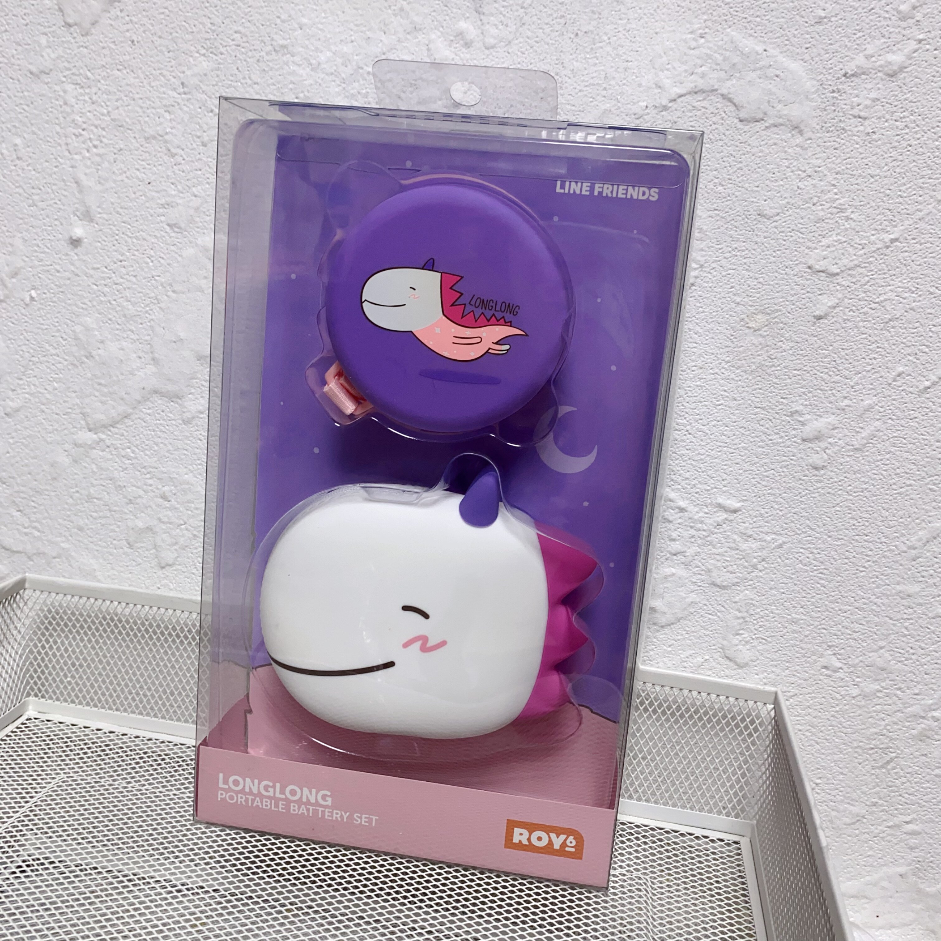 正品ROY6 王源 龙龙充电宝卡通便携式通用移动电源LINE FRIENDS