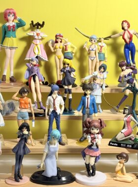 YJJ日代正版中古A-85散货玩具杂货孤品绝版多IP扭蛋盒蛋妹子妹妹