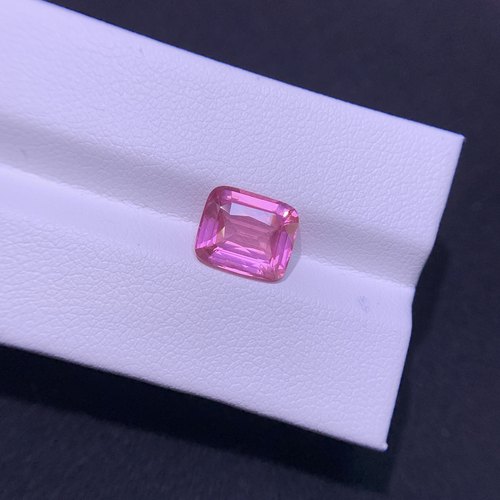 天然无烧仙女粉尖晶石戒面