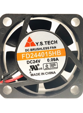 全新元山 4015 风扇 24V 0.09A FD244015HB 静音大风量 4CM风扇