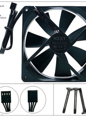 NZXT恩杰一体式水冷风扇14025 RF-AP140-FP 14CM电脑机箱风扇12V