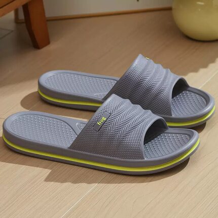 纯色eva居家一体超轻凉拖鞋女夏家浴室冲凉环保抗菌厚防滑男大码