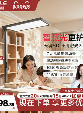欧普立式护眼灯定制全光谱悦瞳光