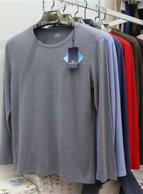 正品绅门83209氨基酸养护保暖内衣发热男士套装圆领升级款83519