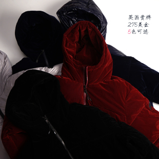元 英潮牌SJ 275美金 男女秋冬棉服加厚面包服保暖丝绒蓬蓬外套