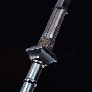 龙泉市亢龙锏鞭兵器影视道具钛合金收藏剑棍未开刃