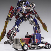 儿童益智变形玩具擎天之柱大黄蜂汽车机器人手办模型礼物金刚正版