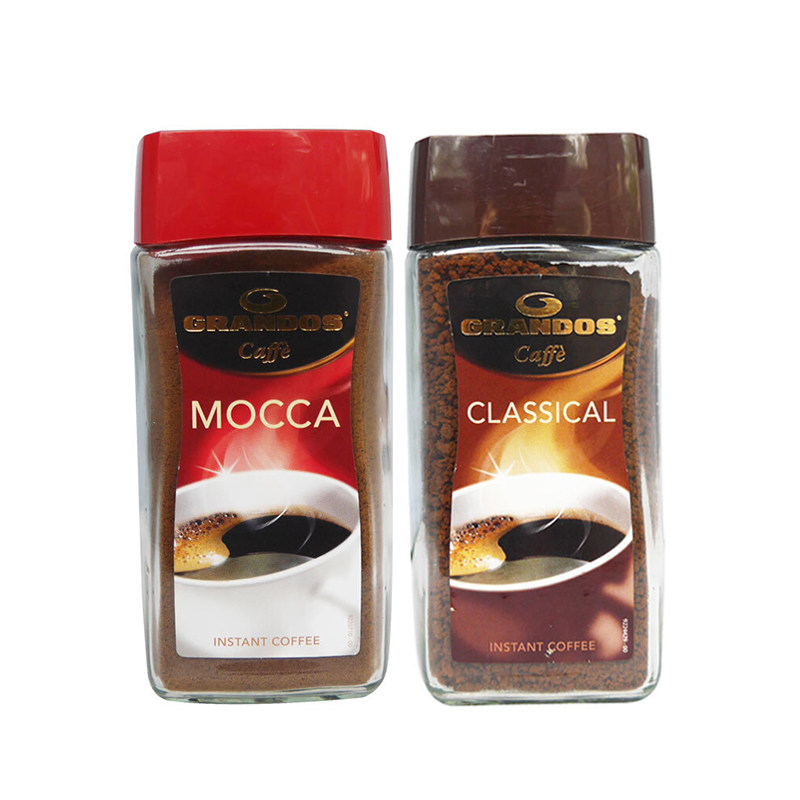 德国进口 格兰特经典咖啡100g/摩卡黑咖啡100g 速溶咖啡