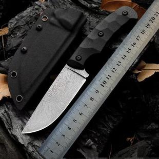 户外直刀民族特色刀小猎刀分割刀多功能刀水果刀露营小刀锋利便携