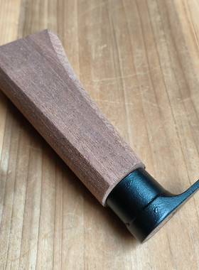 关兼常手柄日式配件DIY刀具实木刀柄把手粗坯半成品大小号带护手