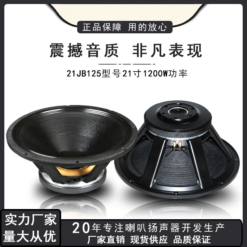低音炮125芯250磁大功率喇叭21寸重低音喇叭酒吧ktv户外舞台音箱