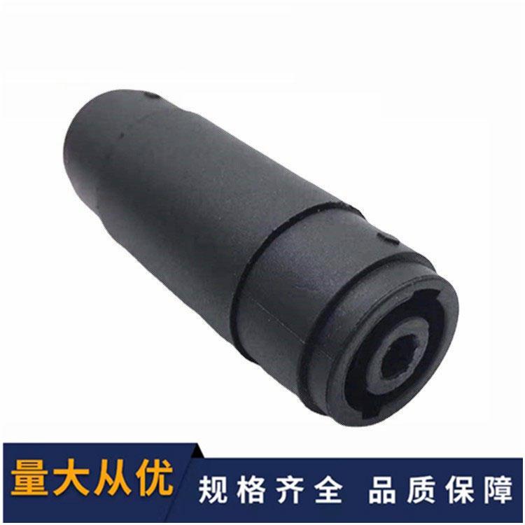 音箱线对接直通音响线四芯专业插头对接头航空插头对接NL4FC