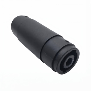 音箱线对接直通音响线四芯专业插头对接头航空插头对接NL4FC