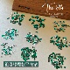 The 8th祖母绿平底美甲异形钻翡翠绿水滴八角马眼瓜子钻D5