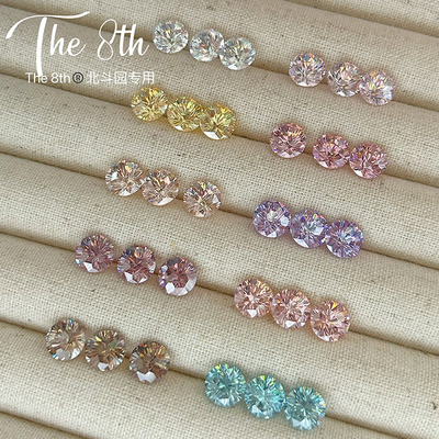 中国锆石海洋之星星美甲钻超闪透