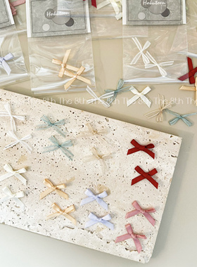 The 8th欧根纱蝴蝶结布艺网纱丝带蕾丝少女仙女手工美甲饰品绸带