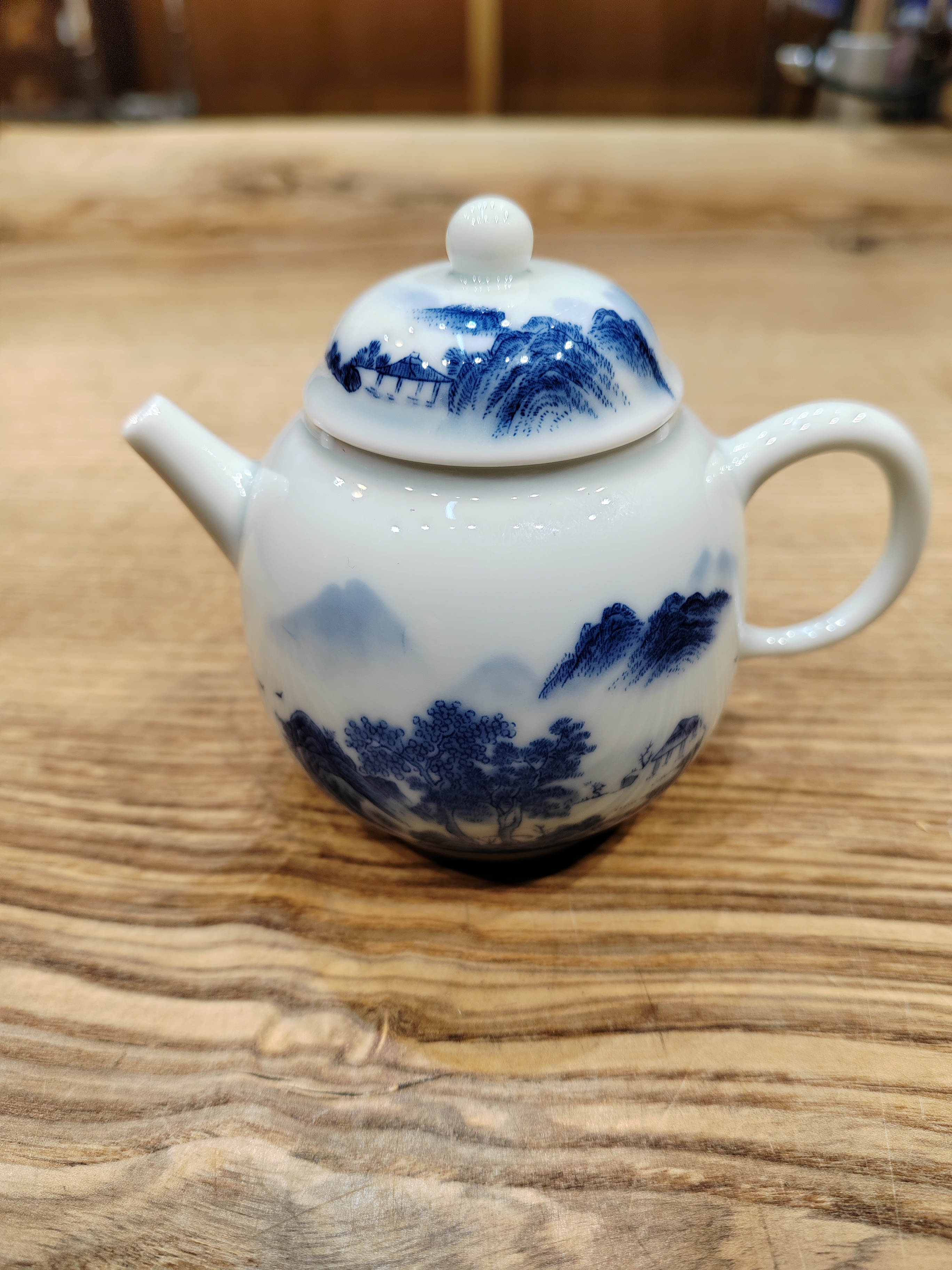 B幸山窑青花壶 小号 5*10厘米 容量200ml