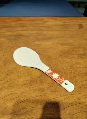 B九谷烧青郊/小雏菊/饭铲19.5厘米NO.F002