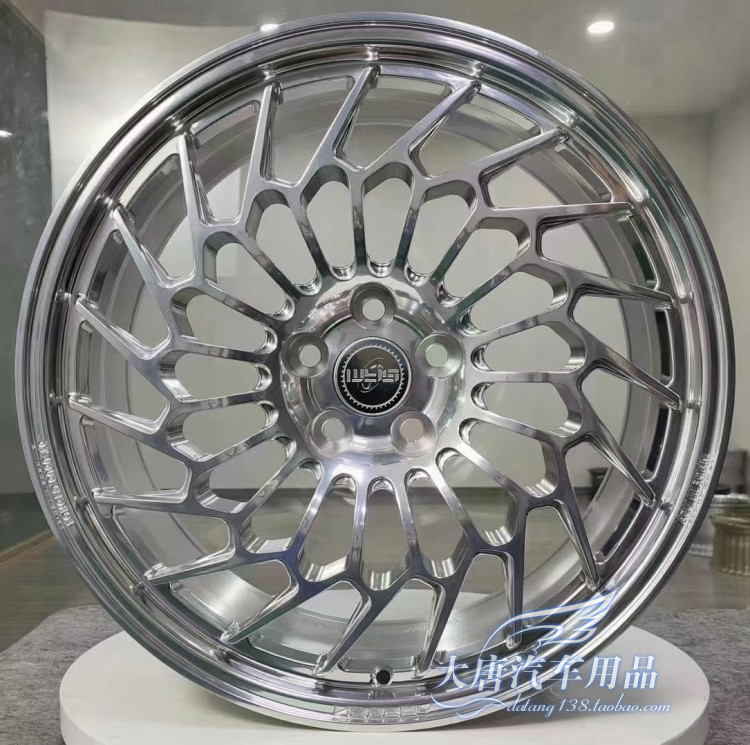 19 20寸适用奔驰宝马法拉利玛莎拉蒂宾利劳斯莱斯锻造精抛光轮毂