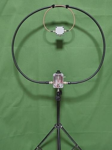 MRA-821短波电台小环天线20瓦 3.5--22MHZ 2024透明款