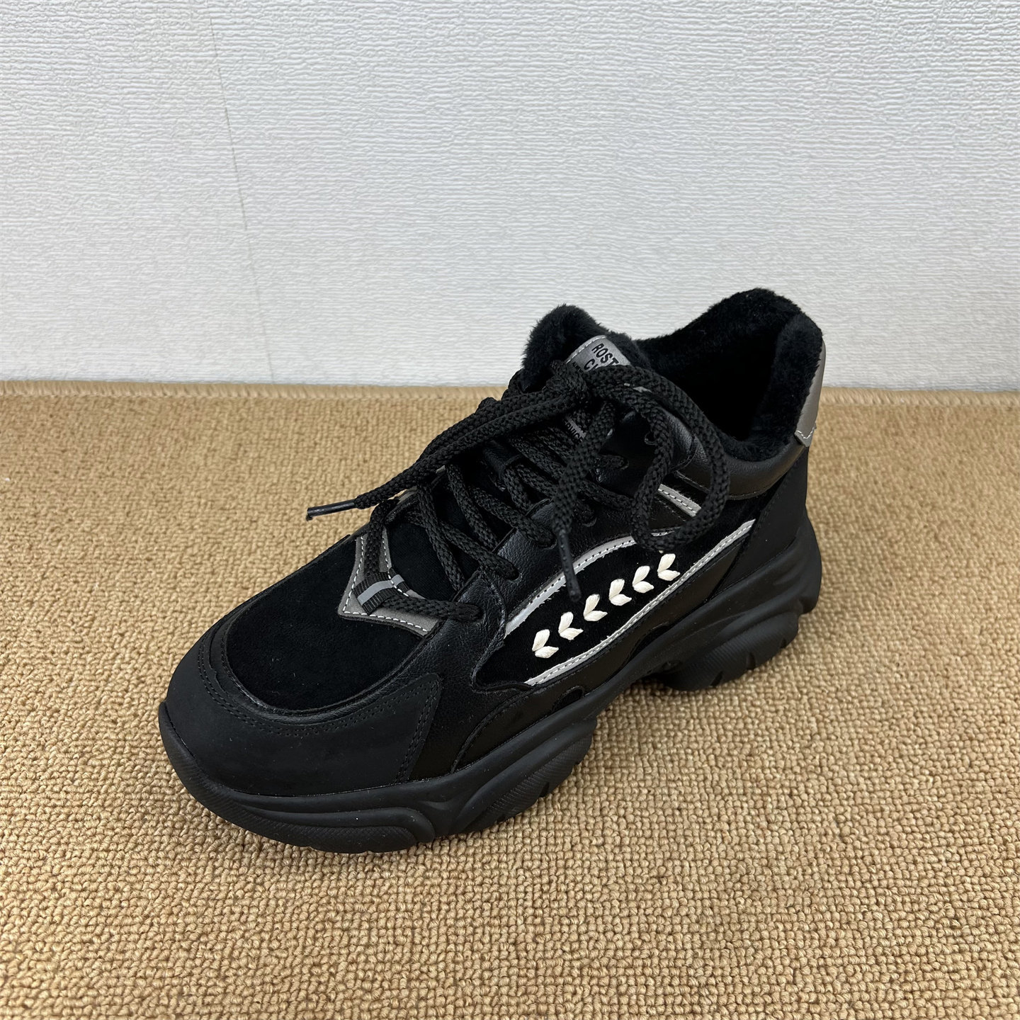 断码处理2025新款真皮厚底老爹鞋时尚百搭女鞋保暖休闲鞋运动棉鞋,女鞋,老爹鞋,淘宝优惠券,粉丝福利购,淘宝优惠卷