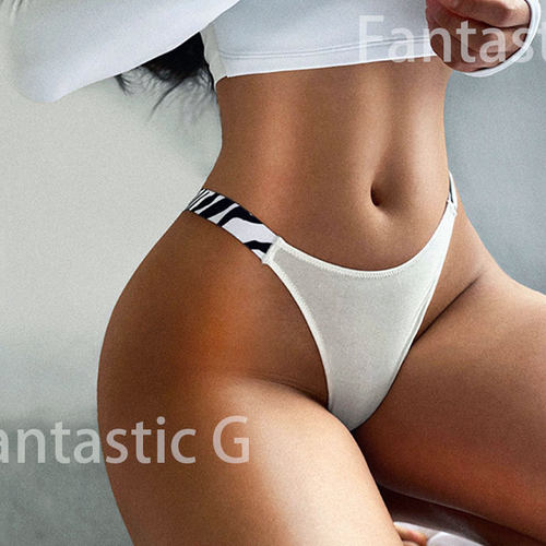 fantasticg性感欧美斑马纹内裤