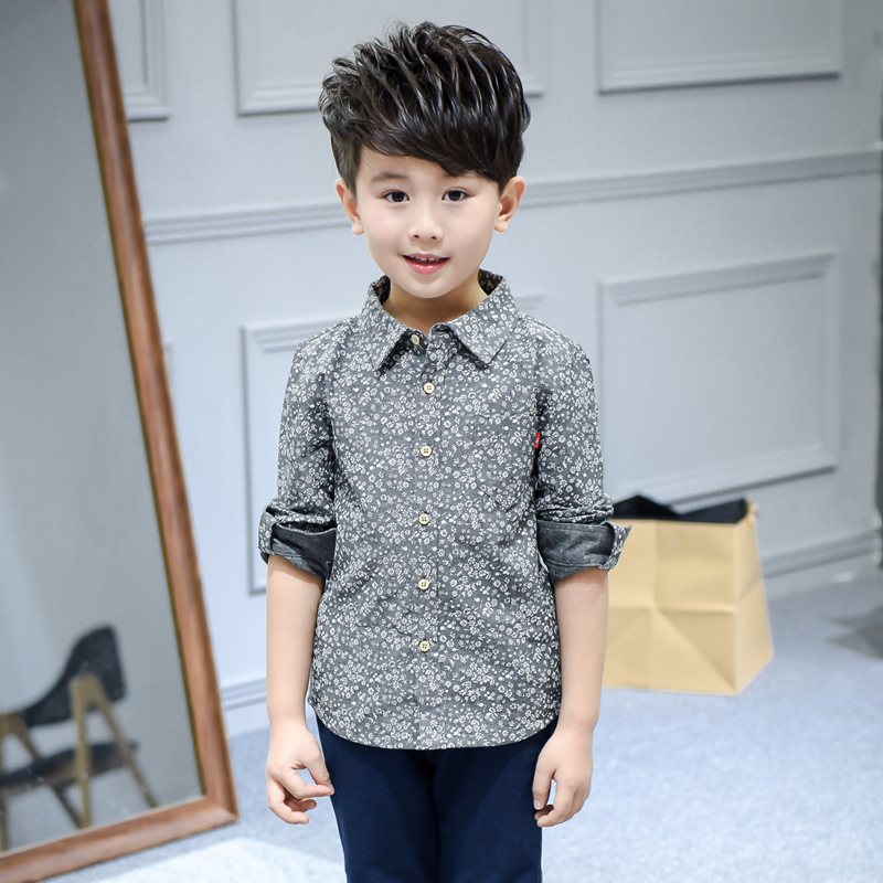 Chemise enfant à manche longue - Ref 2084325 Image 1