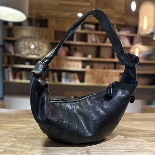 新品肩带可调节牛角包进口nboos