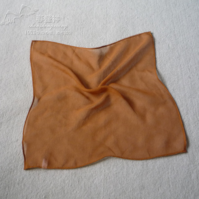 夏季新宠桑蚕丝手绢乔其纱真丝