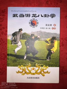 武当游龙八卦掌游身连环掌练功歌诀技术图解武术拳法原版旧书