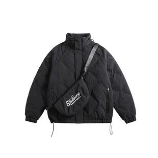 港仔文艺男羽绒服男冬季2025新款秋冬男士男生青少年轻薄男款外套