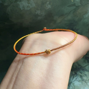 2026本命年丙午马年五行色积土成金九紫离火国运色本命年定制手绳