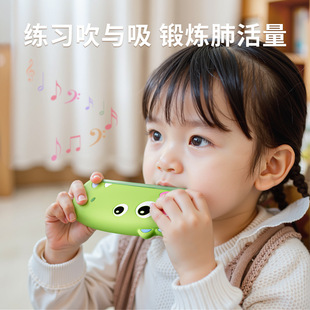 儿童口琴宝宝吹奏乐器初学者入门婴儿吹响玩具幼儿口风琴