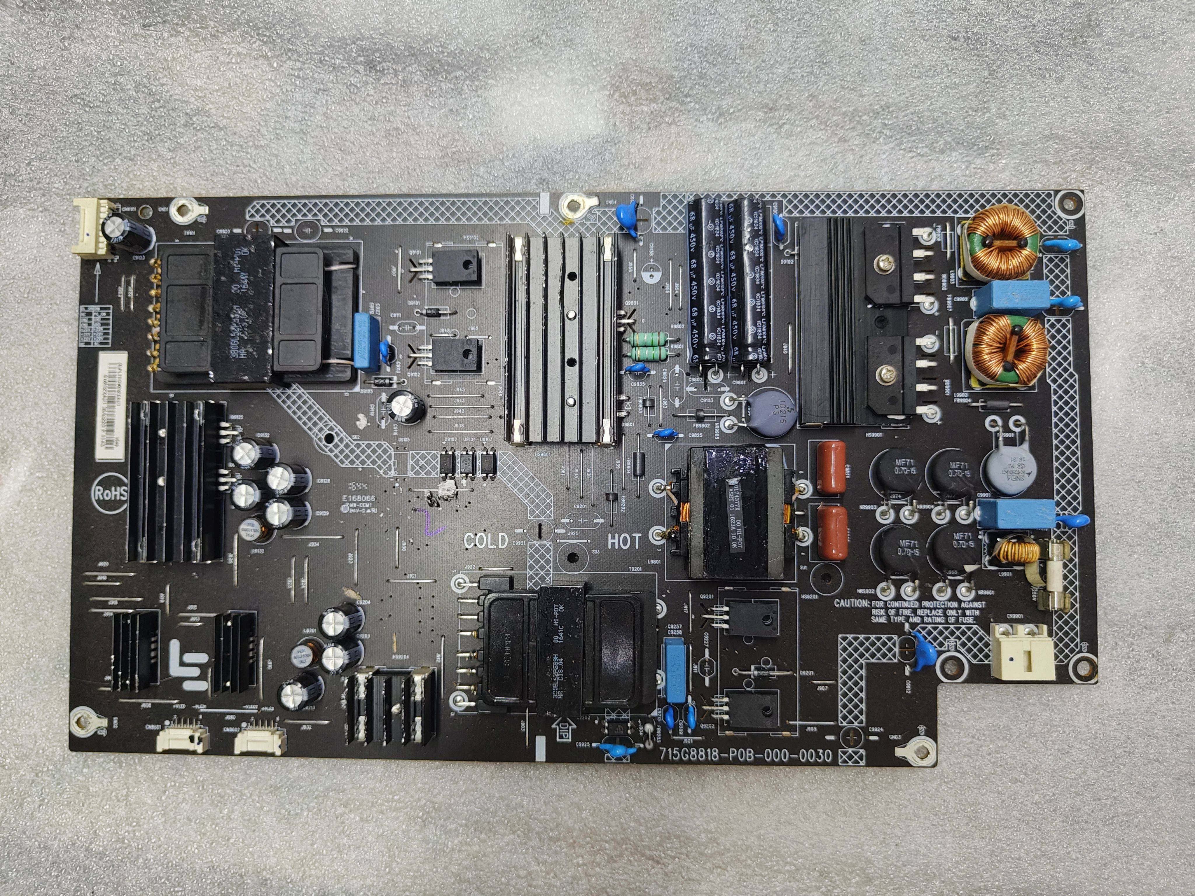 乐视MAX55 L554UCMN电源板715G8818-P0B/P01-000-0030/003H