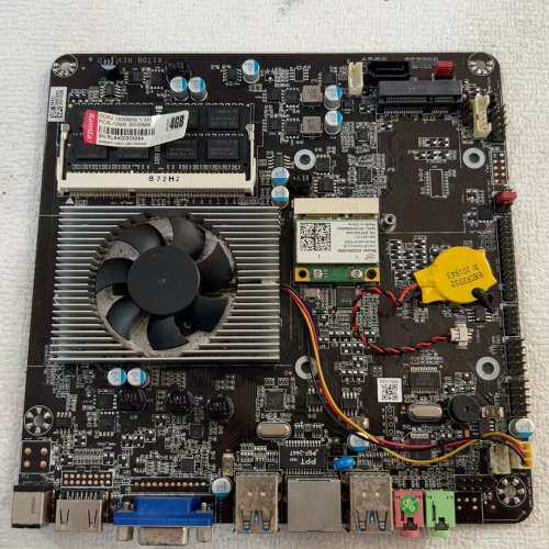 售前咨询J3160 All主板 主板型号：B-TJ31G-A 带4G