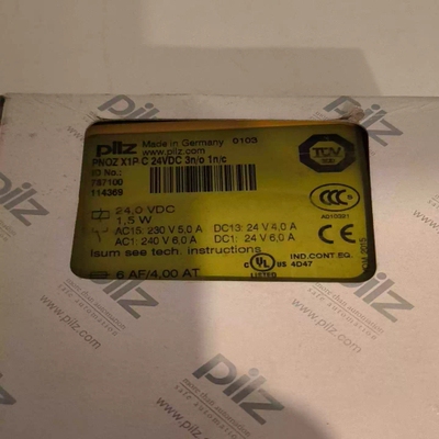 询价皮尔兹安全继电器Pilz x1p 787100 7771拍前询价