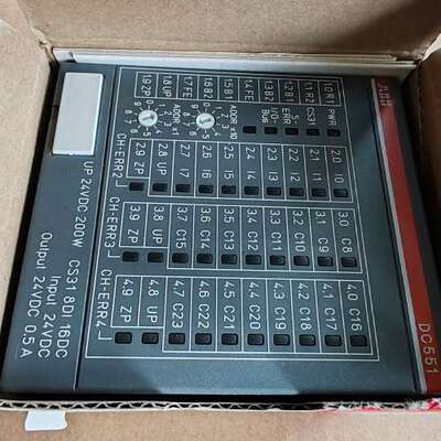 售前咨询DC551-CS31 1SAP220500R0001 ABB CS31总线模块IO数字量