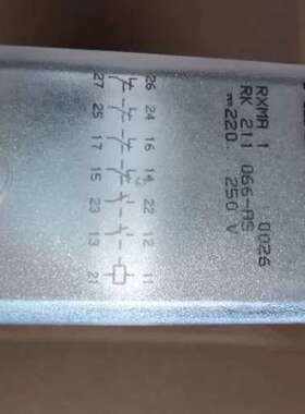售前咨询RXMA 1 RK 211 066-AS -220-250V电压控制继电器 RXMA1谘
