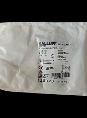 询价议价-促销 全新原装BES0026 BES M08MH1-POC15B-S04G 接