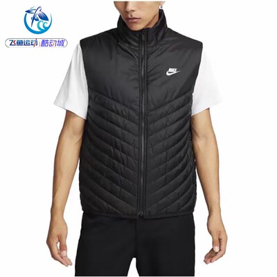 耐克Nike马甲背心立领