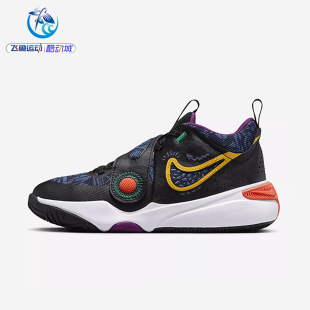 耐克Nike TEAM HUSTLE D 11 SE大童防滑耐磨实战篮球鞋FQ7375-001