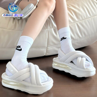耐克Nike AIR MAX ISLA 女士防滑耐磨厚底休闲凉鞋FJ5929-100-003