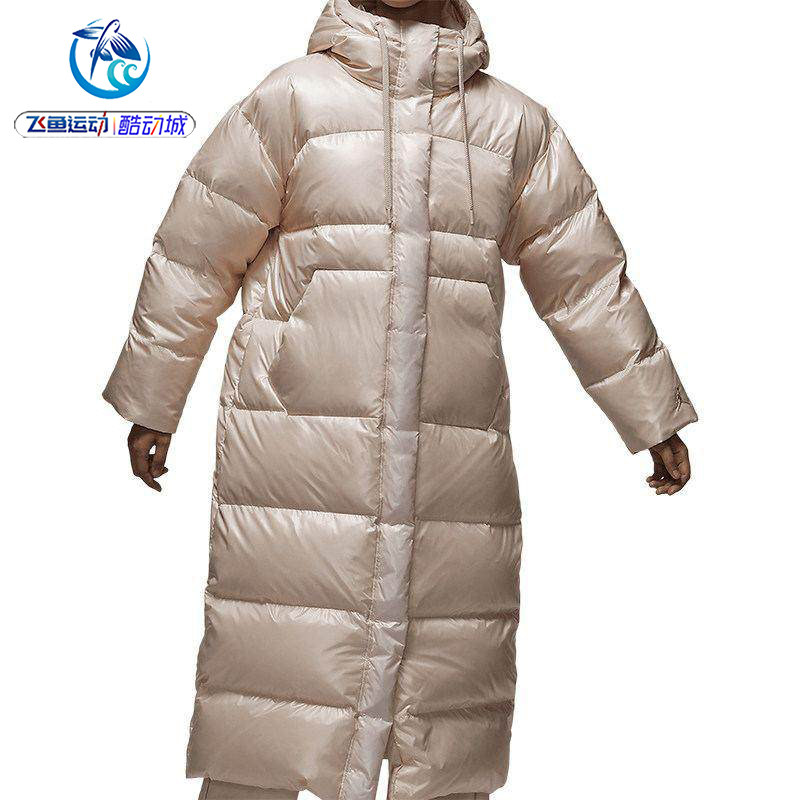 耐克Nike女士长款过膝羽绒服外套