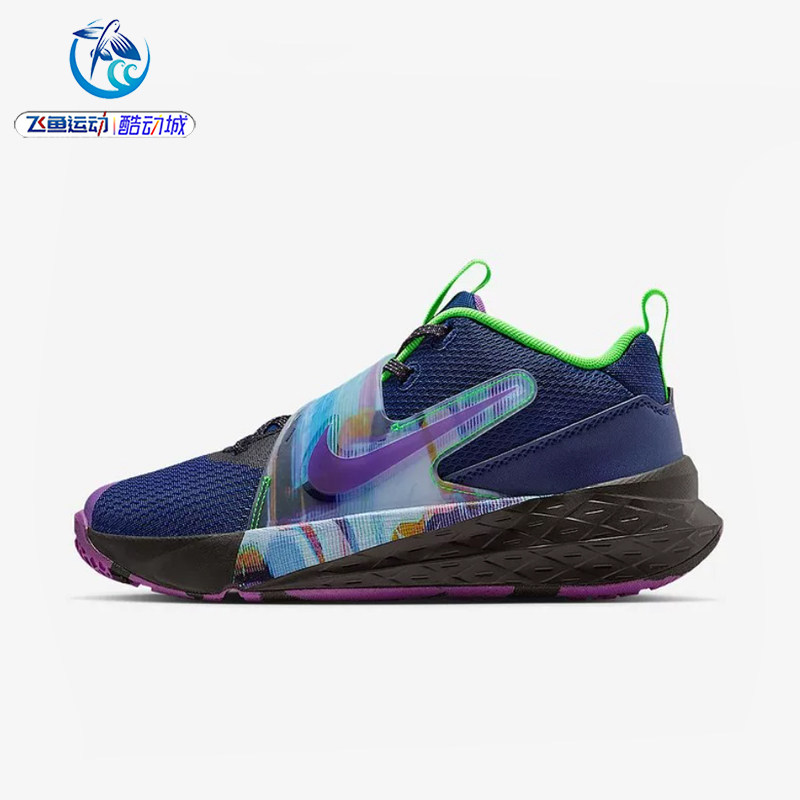 耐克Nike大童运动抗扭篮球鞋