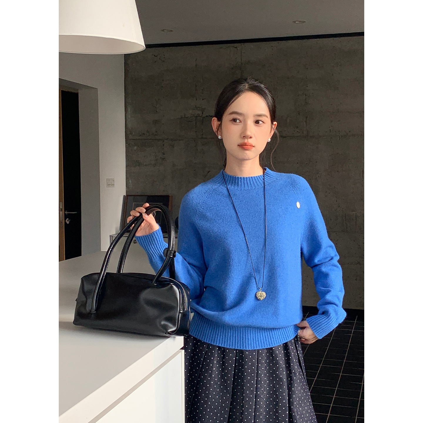 HEART 穿搭优等生 13色羊超舒适百搭针织衫女打底衫圆领上衣