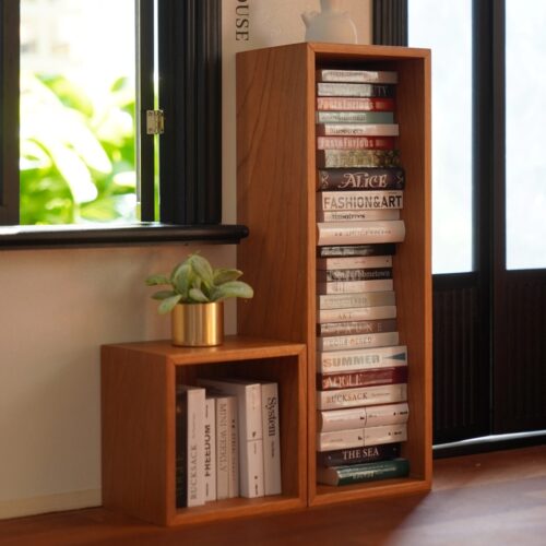 玩具】格子柜 方形自由组合柜 6分娃屋迷你微缩家具模型摆件