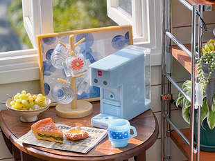 小家电 厨房 6分娃屋摆件微缩模型仿真 胶囊咖啡机 玩具